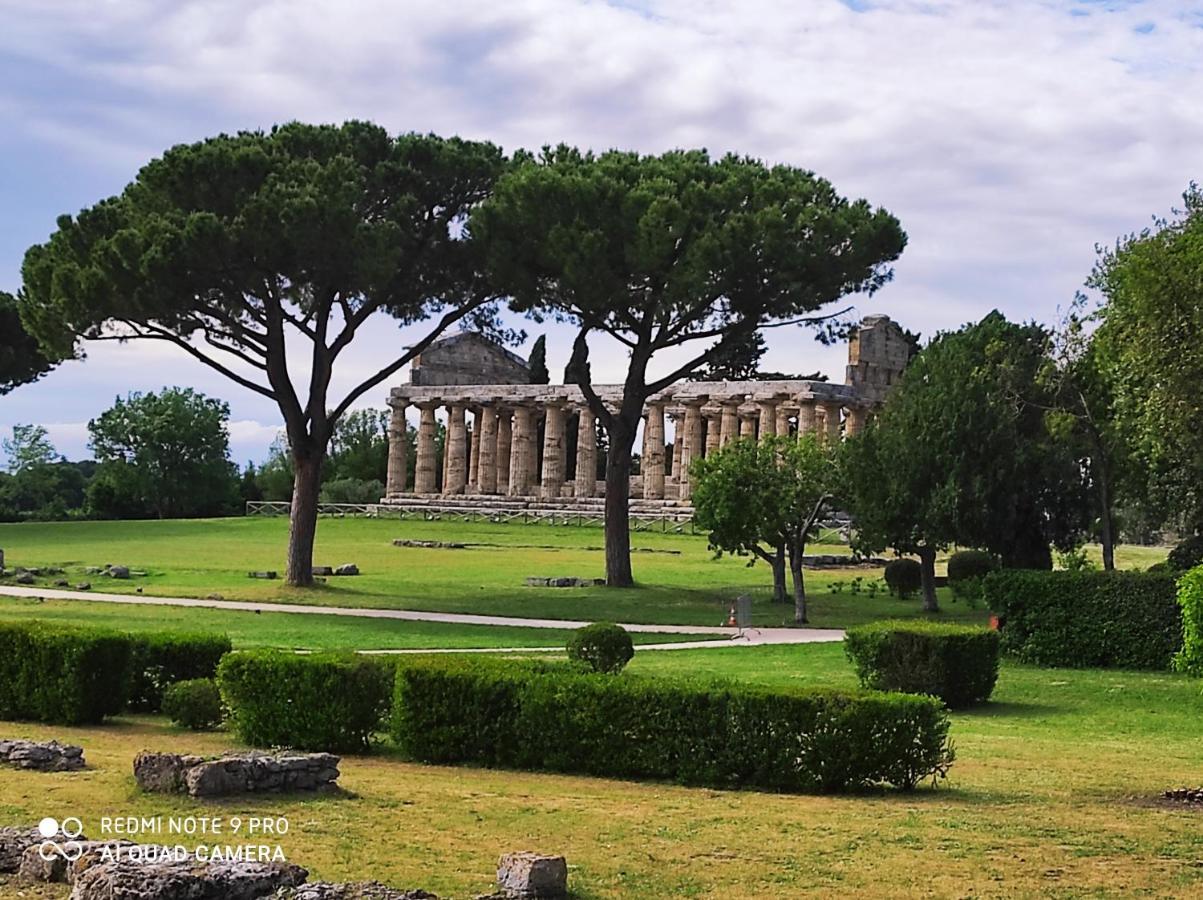 B&B Villa Di Bartolomeo Capaccio ภายนอก รูปภาพ